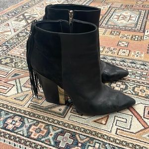 Sam Edelman boots with fringe